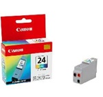 Canon BCI-24C Genuine Tri-Color Inkjet Ink Cartridge 6882A003AA