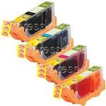 Canon CLI-221 4-Pack Ink Combo 2946B004,CLI-221VPK