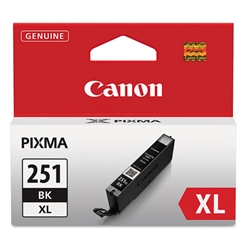 Canon CLI-251XL Genuine Black Ink 6448B001