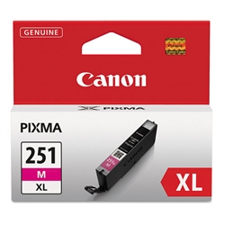 Canon CLI-251XL Genuine Magenta Ink 6450B001