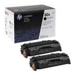 HP CF280XD Genuine Black Toner Cartridge 2PK 80X