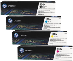 HP CF350A-3A 4-Pack Genuine Toner Cartridge Combo