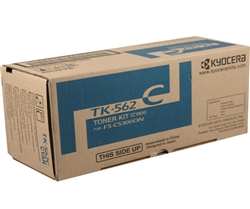 Kyocera Mita TK-562C Genuine Cyan Toner Cartridge TK562C