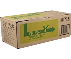 Kyocera Mita TK-562Y Genuine Yellow Toner Cartridge TK562Y