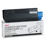 Okidata 42127404 Genuine Black Toner Cartridge Type C6