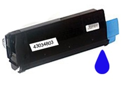 Okidata 43034803 Cyan Toner Cartridge