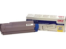 Okidata 43324401 Genuine Yellow Toner Cartridge