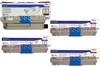 Okidata Type C17 4-Pack Genuine Toner Cartridge Combo