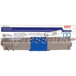 Okidata 44469703 Genuine Cyan Toner Cartridge