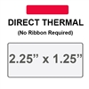 Zebra 10015341 Red Direct Thermal Label Paper
