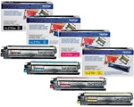 Brother Color Laserjet HL-3040CN 4-Pack Toner Cartridge TN210 Combo