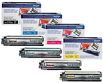 Brother HL-3045CN 4-Pack Genuine Toner Combo TN210