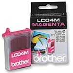 Brother LC04M Genuine Magenta Inkjet Ink Cartridge LC04-M