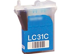 Brother LC31C Cyan Inkjet Ink Cartridge LC31-C