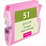 Brother LC51M Magenta Ink/ Inkjet Cartridge