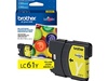 Brother LC61Y Genuine Yellow Inkjet Ink Cartridge