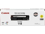 Canon 2659B001AA Genuine Yellow Toner Cartridge CRG-118Y