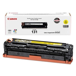 Canon CRG-131Y Genuine Yellow Toner Cartridge 6269B001AA