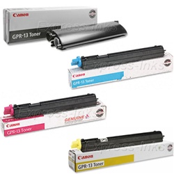 Canon GPR-13 4-Pack Genuine Toner Cartridge Combo