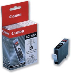 Canon BCI-6Bk Black Ink Cartridge 4705A003