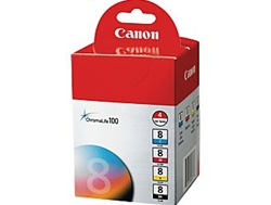 Canon CLI-8 4-Pack Inkjet Cartridge Combo CLI-8MULTI