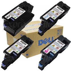 Dell Color Laserjet 1350CNW Genuine Toner Cartridge Combo