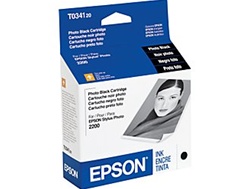 Epson T034120 Genuine Photo Black Inkjet Ink Cartridge