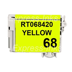 Epson T068420 (#68) Compatible Yellow Ink Cartridge