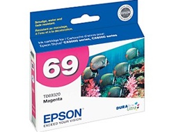 Epson T069320 (#69) Genuine Magenta Ink Cartridge