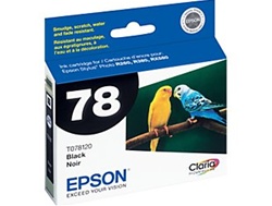 Epson #78 Black Genuine Inkjet Ink Cartridge T078120