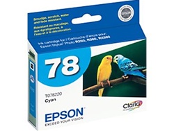 Epson #78 Cyan Genuine Inkjet Ink Cartridge T078220