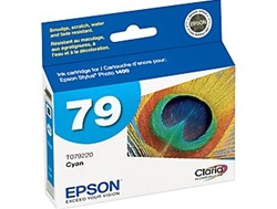 Epson T079220 (#79) Cyan Inkjet Ink Cartridge