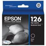 Epson T126120 Genuine Black Ink Cartridge #126