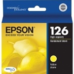 Epson T126420 Genuine Yellow Ink Cartridge #126