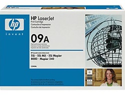 HP C3909A Genuine Toner Cartridge 09A