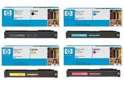 HP Color Laserjet 9500n Genuine Toner Cartridge Combo