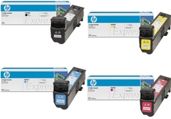 HP CB380A, CB381A, CB382A, CB383A Genuine Toner Cartridge Combo