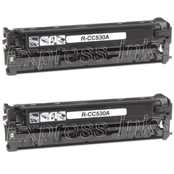 HP Color Laserjet CM2320 2-Pack Black Toner Cartridge Combo