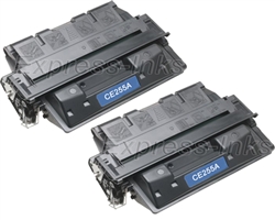 HP Laserjet P3015 2-Pack Toner Cartridge Combo CE255A