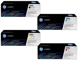 HP M475 Genuine Toner Cartridge Combo CE410A-3A