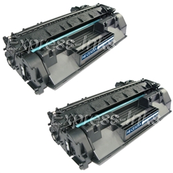 HP CE505A (05A) 2-Pack Black Toner Cartridge Combo