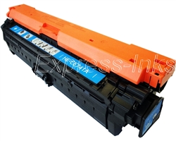 HP CE741A Compatible Cyan Toner Cartridge 307A