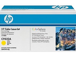 HP CF032A Genuine CM4540 Yellow Toner Cartridge