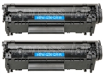 HP Q2612AD (12A) 2-Pack Toner Cartridge Combo Q2612A