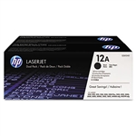 HP Q2612D Genuine Toner Cartridge Combo Q2612A