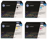 HP Color Laserjet 4700 4-Pack Genuine Toner Cartridge Combo