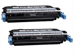 HP Q6460A 2-Pack Black Toner Cartridge Combo