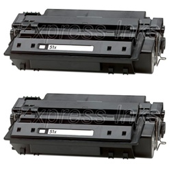 HP Q7551XD High Yield Toner Cartridge Combo