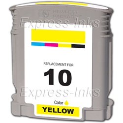 HP #10 Yellow Inkjet Ink Cartridge C4842A