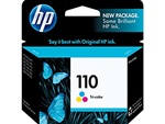 HP #110 Genuine Tri-Color Inkjet Ink Cartridge CB304AN